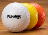 Rakshak Dimple Gold Hockey Balls - bg-swap