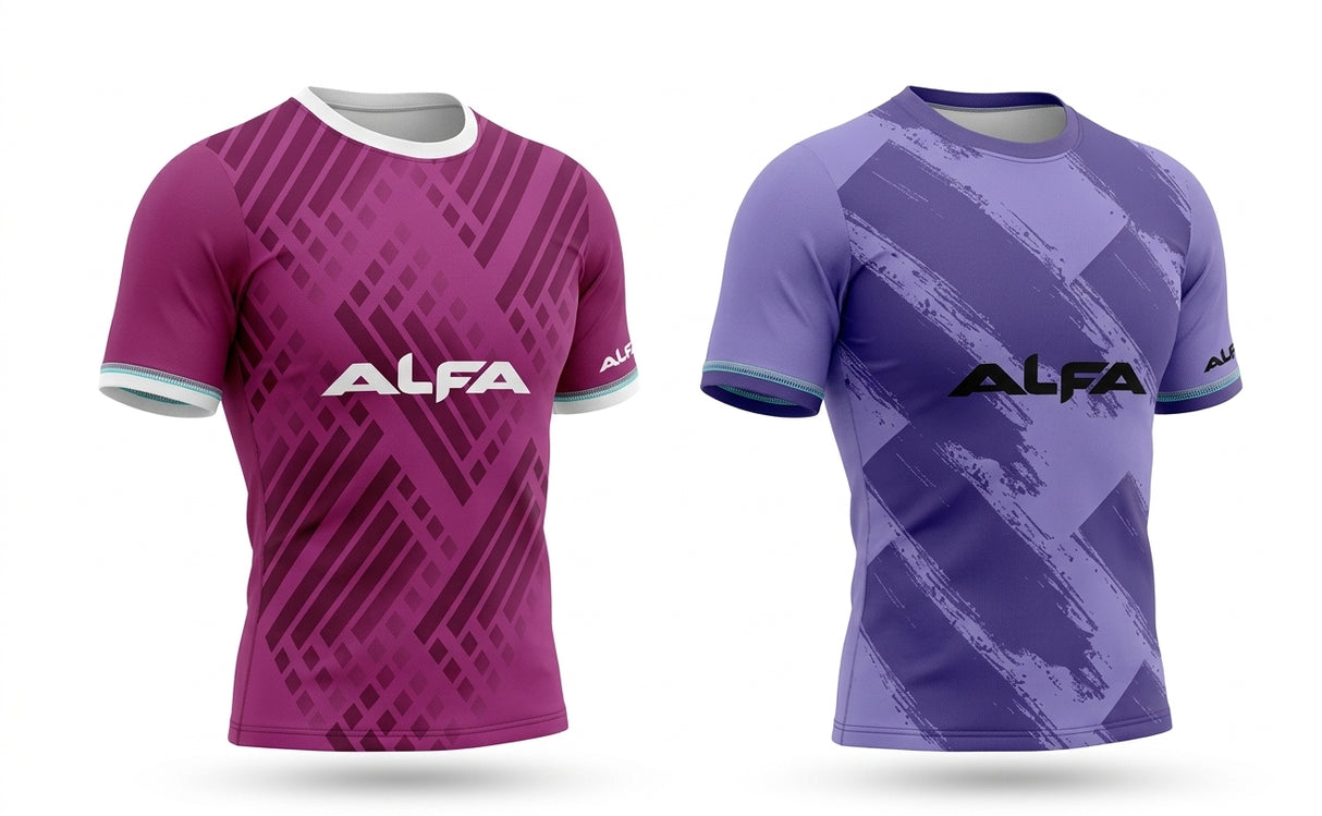 Alfa Round T-Shirts Clothing - angle