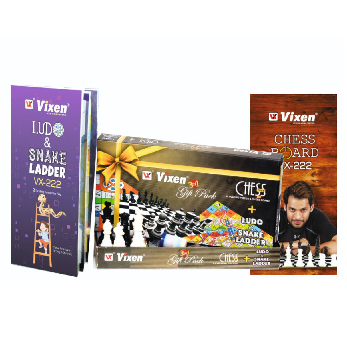 VIXEN CHESS + LS 3 in 1 PREMIUM