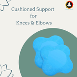 Vedam Yoga Knee Pad  (Sky set of 2 pcs)