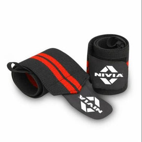 Nivia Sports Wrist Support Elastic Band - Guards by Nivia Sports
