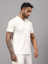 Vector X Striker Adults Half Sleeve Cricket Jersey T-Shirt (XXL) White