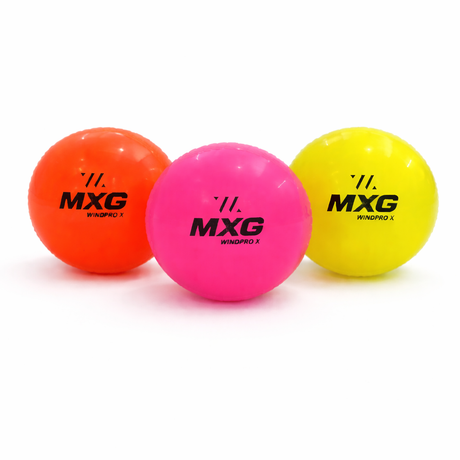 MXG WINDPRO X Wind Ball Cricket Practice Training - Street Ground Indoor Outdoor