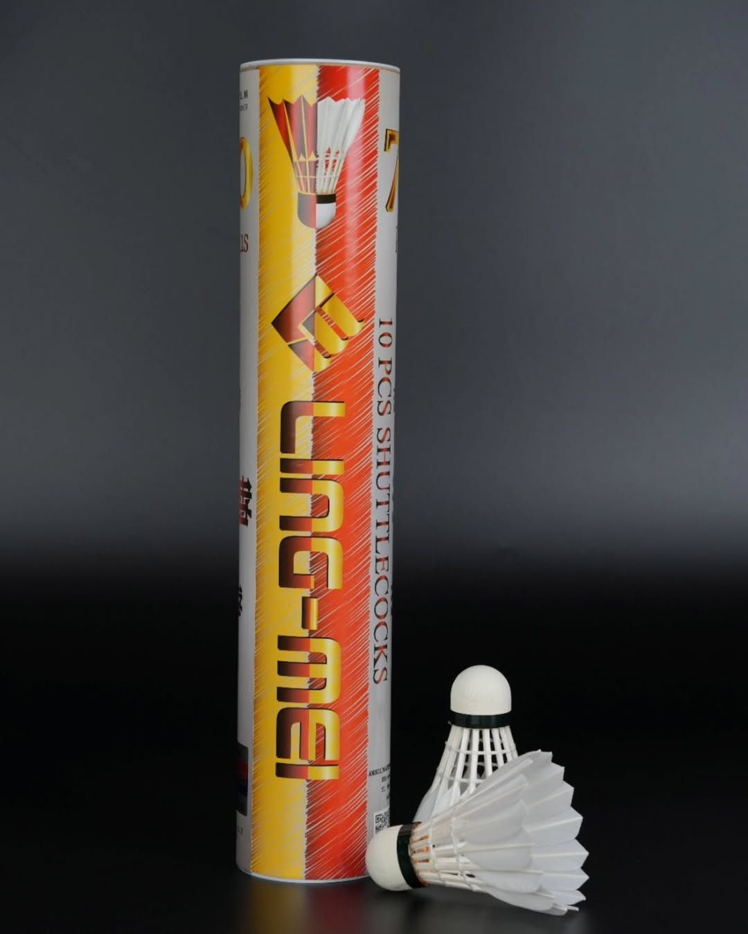 Ling Mei M70Plus Goose Feather Shuttlecocks ( Pack of 10 )