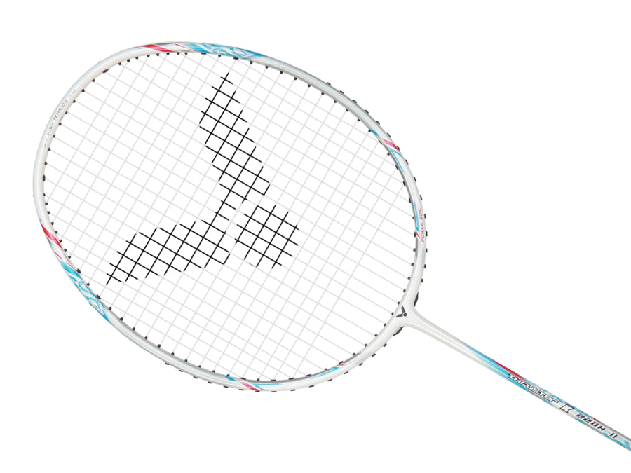 Thruster-220HII Unstrung Badminton Racket ( White/ Light Blue) - 4U/G6