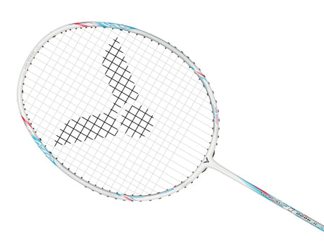 Thruster-220HII Unstrung Badminton Racket ( White/ Light Blue) - 4U/G6