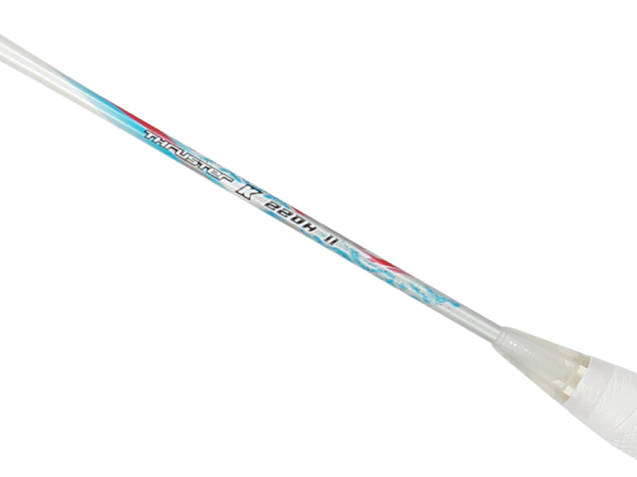 Thruster-220HII Unstrung Badminton Racket ( White/ Light Blue) - 4U/G6