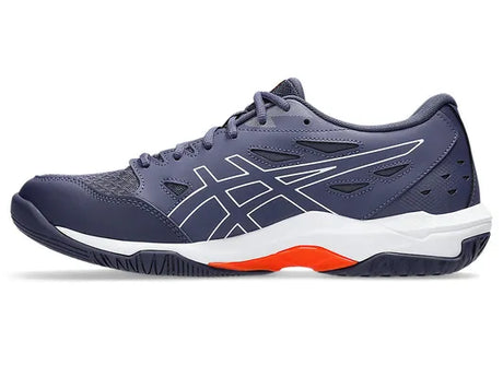 Asics GEL-ROCKET 11 Indoor Shoes (Indigo Fog/Nova Orange) | Noah Sports