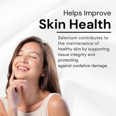 Selenium Supplement  60 Veg Capsules for Immunity & Wellness