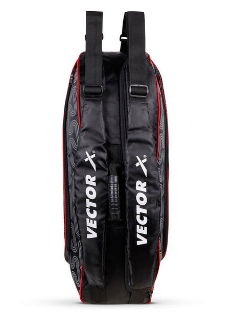 Vector X Donatello Water Resistant 4 Compartment Badminton Bag with Padded Shoulder Strap