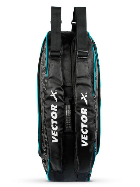 Vector X Donatello Water Resistant 4 Compartment Badminton Bag with Padded Shoulder Strap