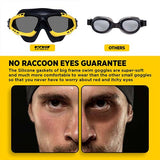 Viva Swimming Discovery Mask Goggle Comfortable Cushioned with Adjustable Head Strap Adult Swimming Goggles | Anti Fog, UV Protection, No Leakage, 180° Clear Wide Vision for Adults Men Women Teenagers