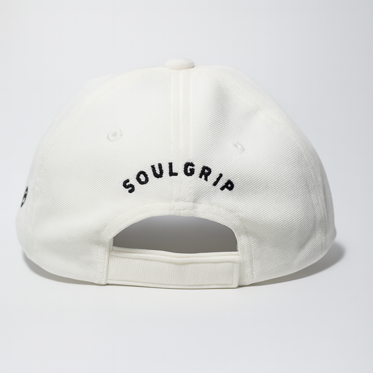 SOULCAP – Premium Dri-Fit Adjustable Baseball Cap (White/Black)