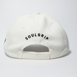 SOULCAP – Premium Dri-Fit Adjustable Baseball Cap (White/Black)