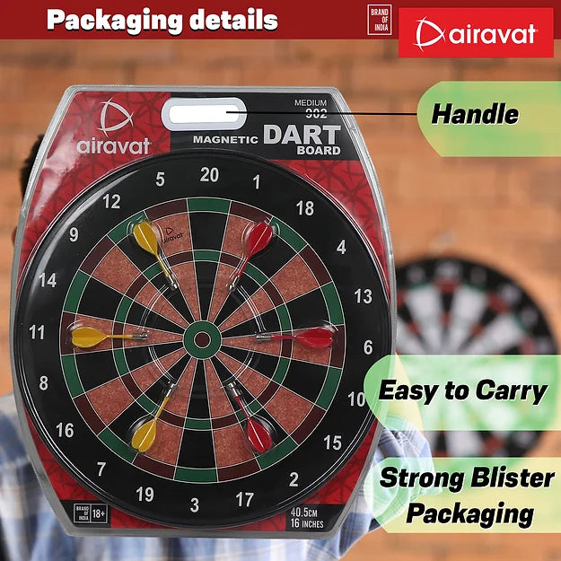 MAGNETIC DART BOARD 902 (MEDIUM)
