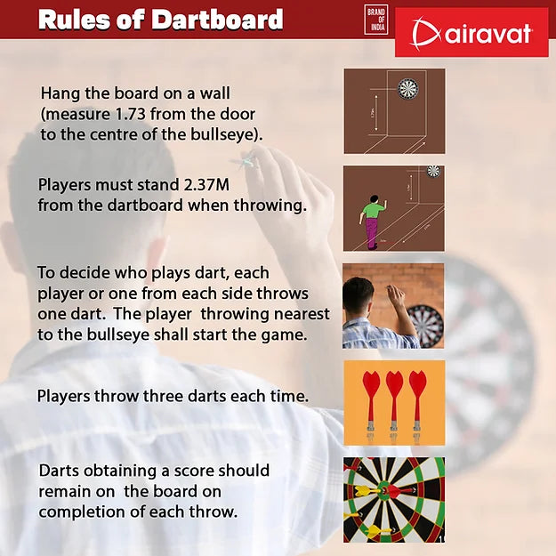 MAGNETIC DART BOARD 902 (MEDIUM)