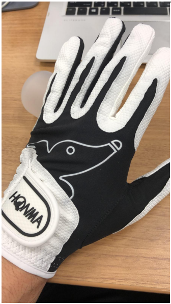 Honma Speed Monster Yp Glove Sg 21 Wh/ Bk Men KIBI Sports