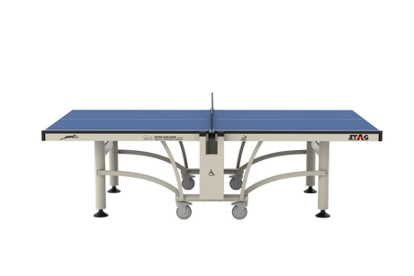 STAG GLOBAL Peter Karlsson Table Tennis Table |  High Level Competition TT Table | with 2 TT Rackets | 6 Balls | 1 Table Cover | Clamp Net