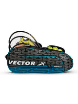Vector X Donatello Water Resistant 4 Compartment Badminton Bag with Padded Shoulder Strap