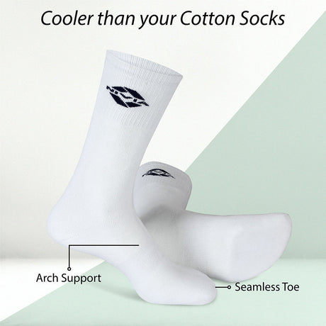 Nivia Cricket Bamboo Comfort Socks Full Calf