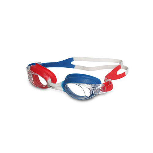 Viva Swimming USA Country Color 3D Ergonomic Design|UV Protection, Anti Fog, Leak-Proof Goggle with Adjustable Straps & Nose Clip|Professional Swimming Goggles for Kids, Men & Women with Protection Case Kit