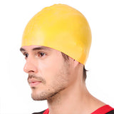 Viva Swimming Silicone Swimming Cap Unisex Soft Waterproof Swimming Pool Head Cap Water Sports Long Hair for Children Kids Boys Girls of All Age (Universal Size, Multicolour)