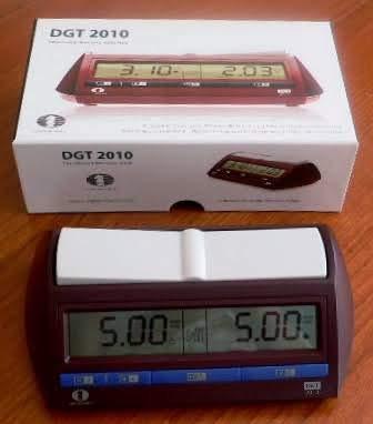 DGT 2010 Plastic Digital Chess Clock (multicolour) | Kibi Sports - KIBI SPORTS