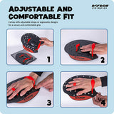 Viva Swimming HP-15 Premium Quality Hand Paddles Gloves with Adjustable Straps Water Sport Tools for Professional Swim Training Fins|Fitness Workout Gear|for Kids Men Women Children