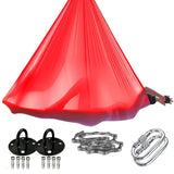 Premium Aerial Yoga hammock – Red