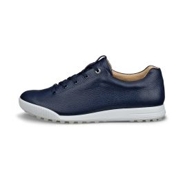 Ecco Men's M Golf Street Retro WP XW Spikeless Golf Shoes - Blue