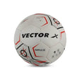 Vector X 32 Panel Impulse Rubberised Thermo Fused Indoor/Outdoor Football with Butyl Bladder, Suitable for Match and Training for Adults 15+ Years + Free Air Needle