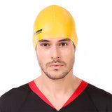 Viva Swimming Silicone Swimming Cap Unisex Soft Waterproof Swimming Pool Head Cap Water Sports Long Hair for Children Kids Boys Girls of All Age (Universal Size, Multicolour)