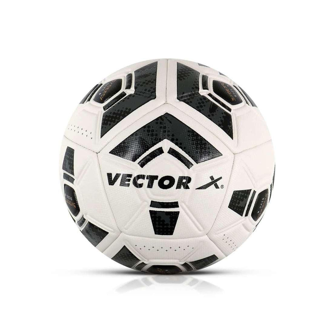 VECTOR X Synergy Thermo Fusion Embossed PU Football - Size: 5 (Pack of 1)