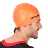 Viva Swimming Silicone Swimming Cap Unisex Soft Waterproof Swimming Pool Head Cap Water Sports Long Hair for Children Kids Boys Girls of All Age (Universal Size, Multicolour)
