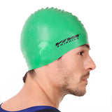 Viva Swimming Silicone Swimming Cap Unisex Soft Waterproof Swimming Pool Head Cap Water Sports Long Hair for Children Kids Boys Girls of All Age (Universal Size, Multicolour)