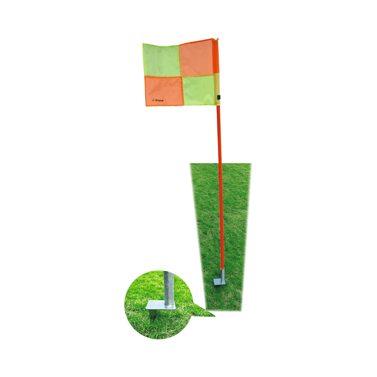 VIXEN CORNER FLAG CLASSIC 20 MM