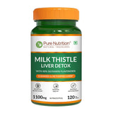 Milk Thistle Silymarin 1100mg Tablets | Liver Cleanse & Detox Support Formula | 120 Tablets