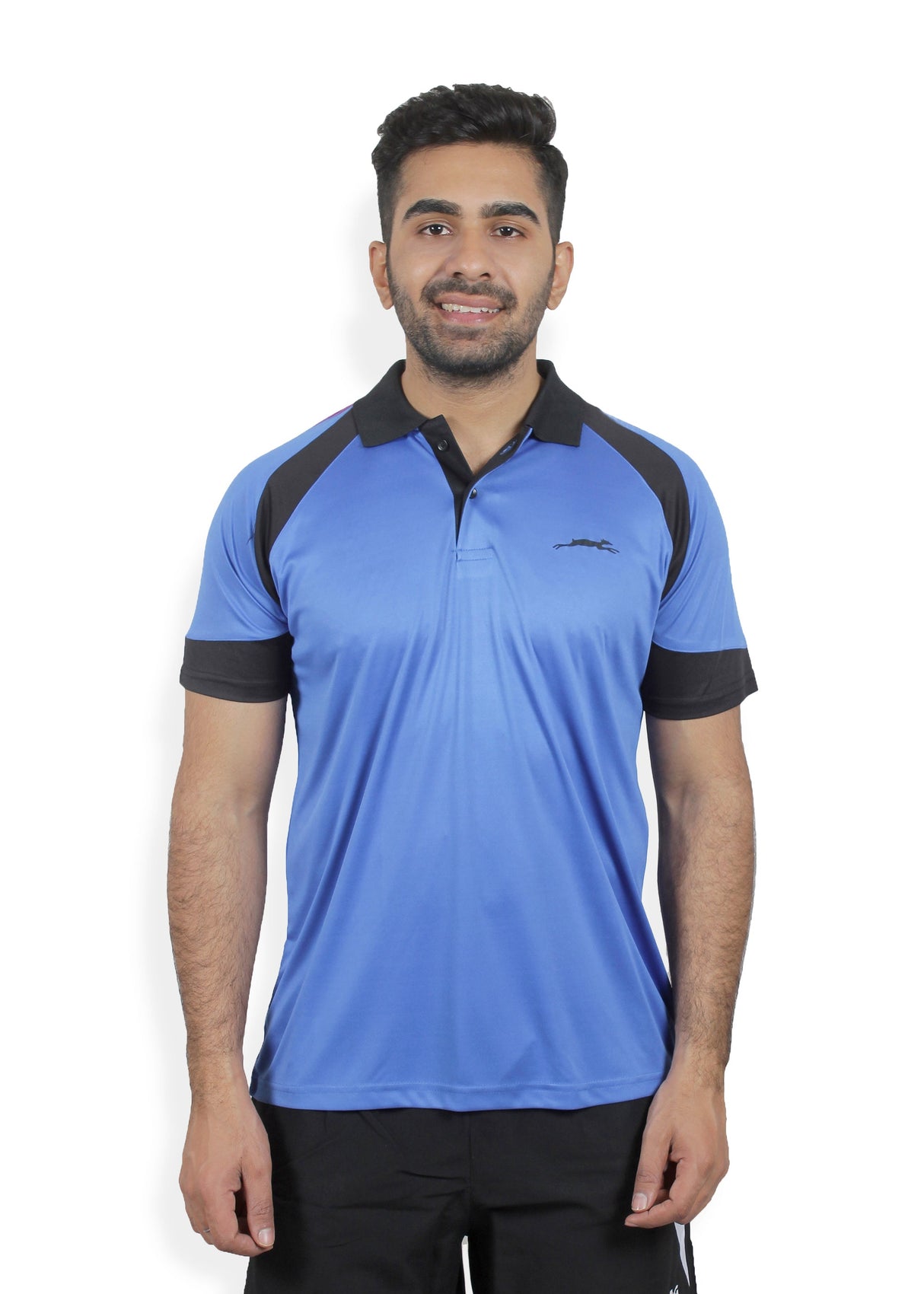 STAG GLOBAL Pro-X Men's Athletic Fit Polo T-Shirt | Solid Sportswear for Active & Casual Use