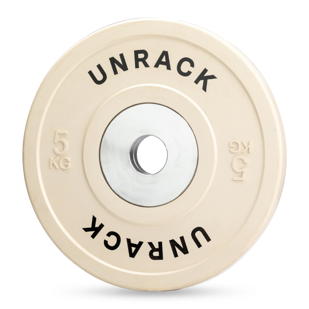 Competition Style Weightlifting Training Plates - Built to Drop Unrack | KIBI SPORTS