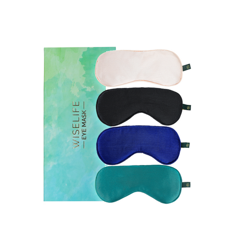 Mulberry Silk Eye Mask - Set of 4 | Wiselife