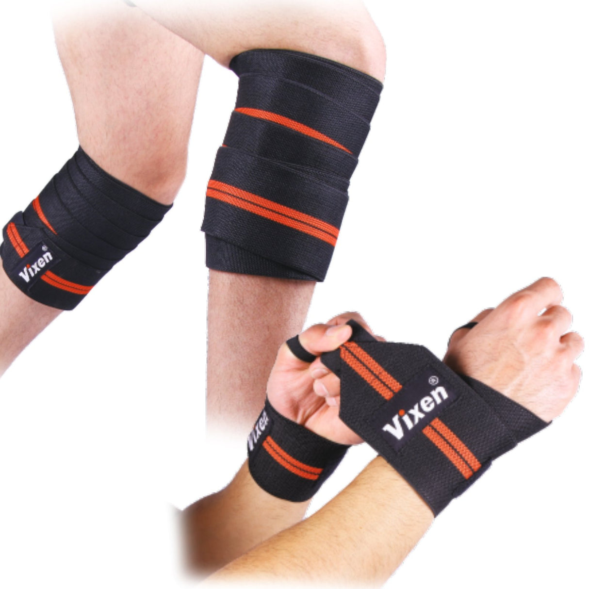 VIXEN KNEE+WRIST WRAP POWER AID