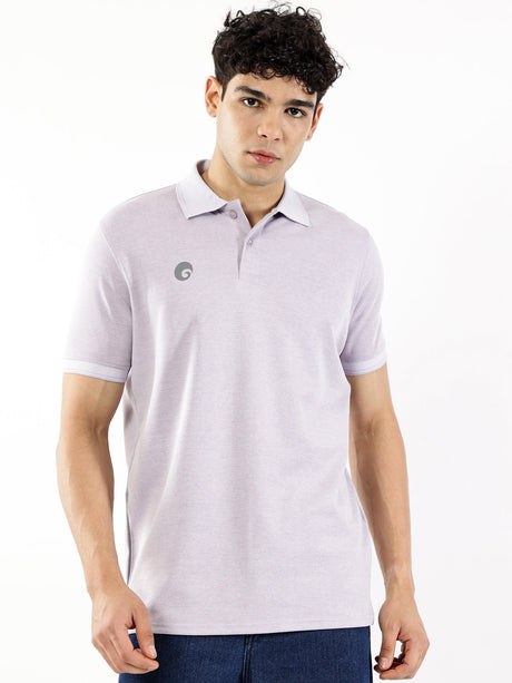 Flex Polo T-shirts Lavender | Omtex