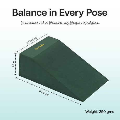 Yoga Foam Wedges - Set of 2 | Wiselife