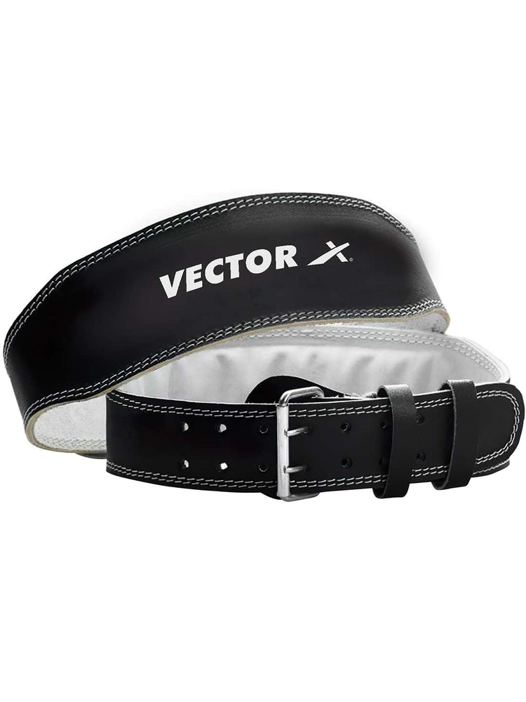 Vector X Power 2.5 Layer Premium Super Weight Lifting Belt for Men and Women | Body Fitness Gym Back Support Weightlifting Belt | Unisex | Adjustable Buckle | Power Training Gym Equipment
