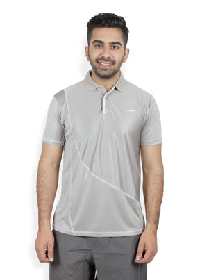 STAG GLOBAL Carbon  Men's Athletic Fit Polo T-Shirt | Solid Sportswear for Active & Casual Use