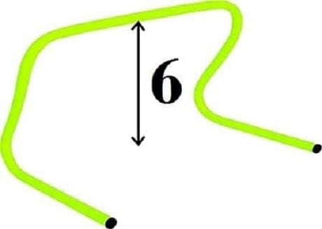 Plastic Speed Hurdles (Pack of 6) | Greenland Enterprises (Gls Sports)