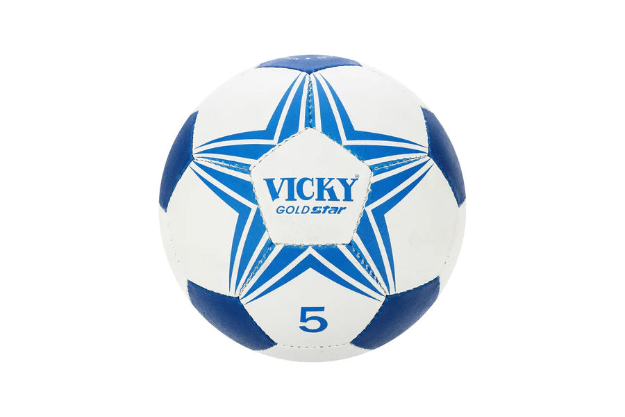 Vicky Gold Star Size 5 Football | Kibi Sports