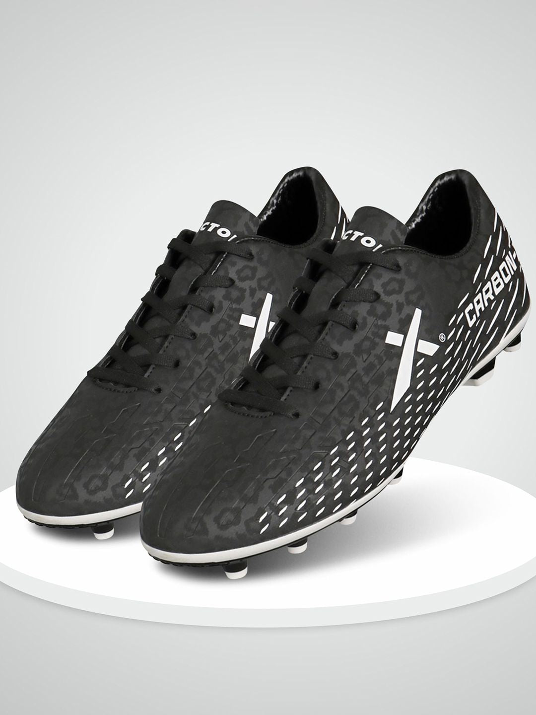 Vector X Carbon-X Men's Soccer Football Shoes Synthetic Leather/TPU Sole Upper Material Athletic|Lightweight Durable Sports Footwear Shoe for Adult, Men & Boys Youth Unisex