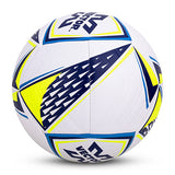 Vector X THRILL 16 Panel EMBOSSED TPU + SR Bladder Machine Stitched Ball|Ideal For Ground, Grass, & Artificial Turf Surface|Match|Training|Practice Soccer Football For Men, Adult, Boys above 15+ Age Size 5 
