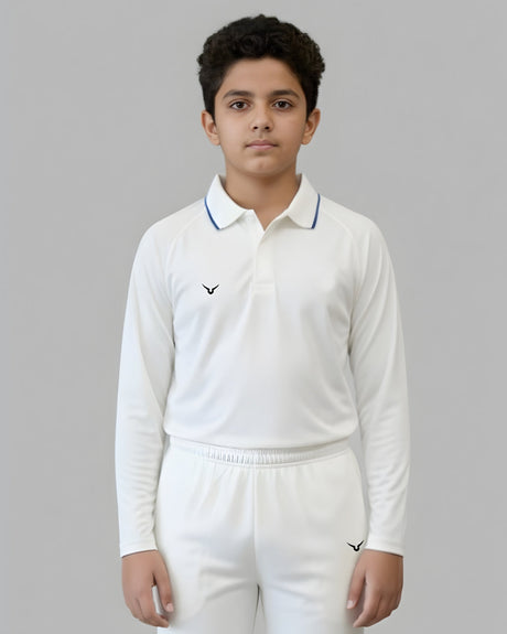 Invincible Kid's Elite Cricket Full Sleeve Tee